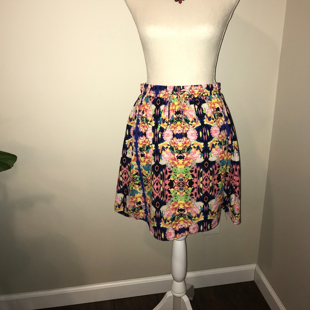 Xhilaration Floral Skirt
